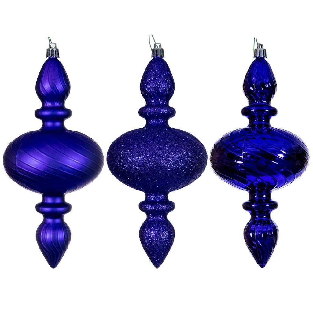 Vickerman Christmas Ornament Assortment (6 Pack) (732526) 3 Vickerman Christmas Ornament Assortment (6 Pack) (732526)