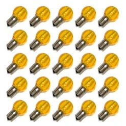 Sival Christmas Light Bulb Replacement (25 Pack) (81007)