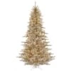 Vickerman Pre-Lit Christmas Tree (Includes On/Off Foot Switch) (28377) -Light Bulbs Shop Champagne20Firlg 2