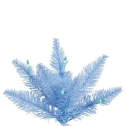 Vickerman Pre-Lit Christmas Tree (Includes On/Off Foot Switch) (28312) 7 Vickerman Pre-Lit Christmas Tree (Includes On/Off Foot Switch) (28312) -Light Bulbs Shop Sky20Blue20Fir20Branchmd 8